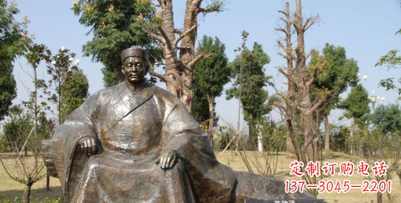 江西中领雕塑以古代名人铜雕艺术为主要产品,秉…
