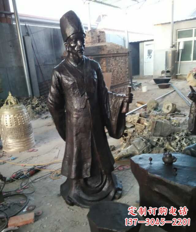 江西精美雕塑,展现古代名医李时珍的传奇