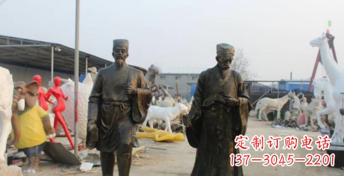 江西复兴古艺,海归精品—李时珍铜雕