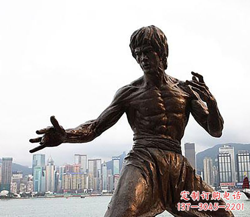 江西李小龙铜雕,为您展现明星的精彩!