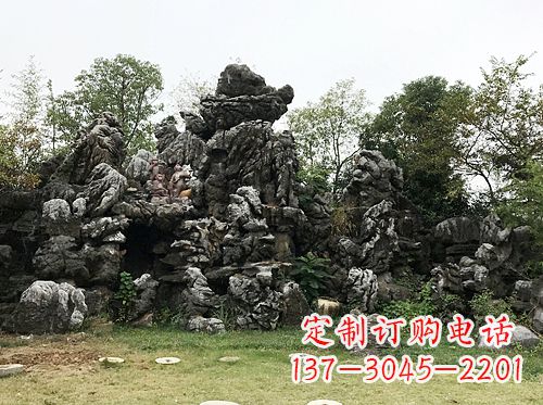 江西灵璧出品的山水雕塑