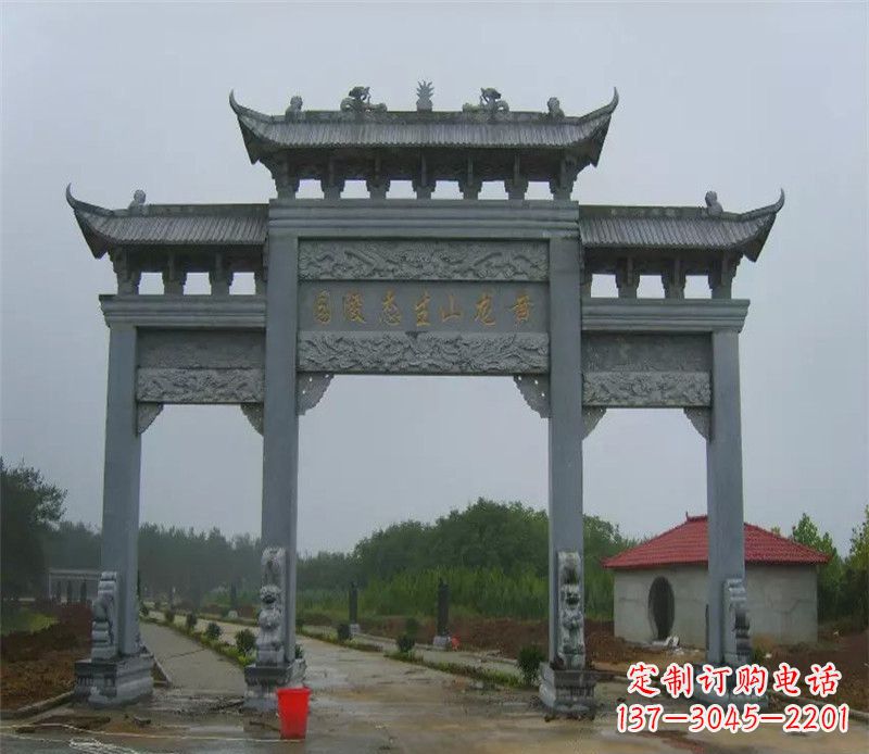 江西传承古典,艺术铸就灵动雕塑——中领雕塑定制牌坊石雕
