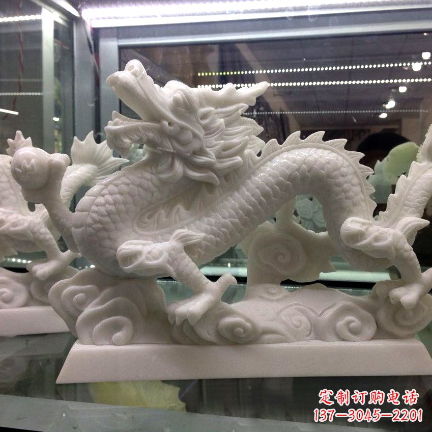 江西中领雕塑:独特的汉白玉动物景观雕塑