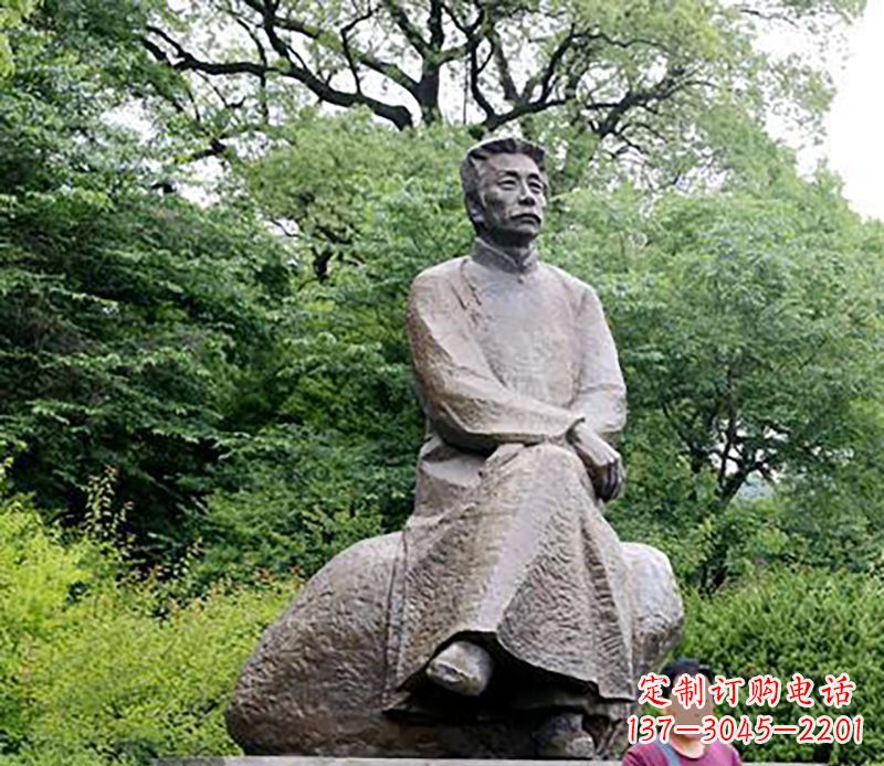 江西倾情打造鲁迅公园手工雕塑