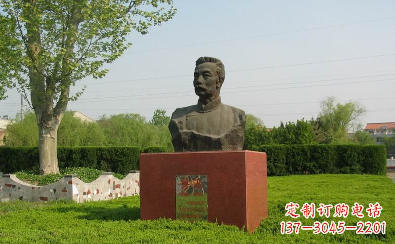 江西鲁迅胸像近代名人铜雕,荟萃中国精神精髓