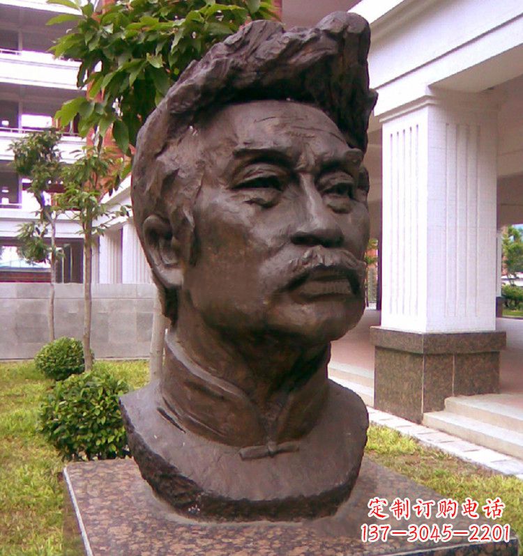 江西荣耀鲁迅,铸就永恒的铜像