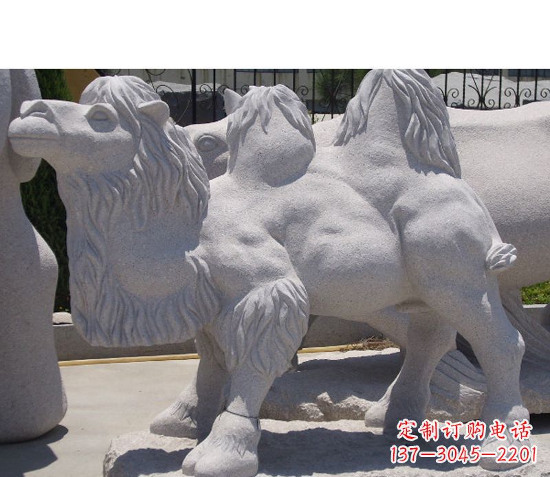 江西艺术珍品—骆驼石雕