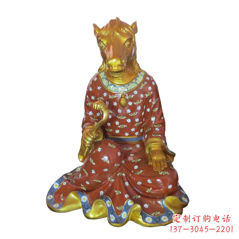 江西精心制作的生肖玻璃钢雕塑