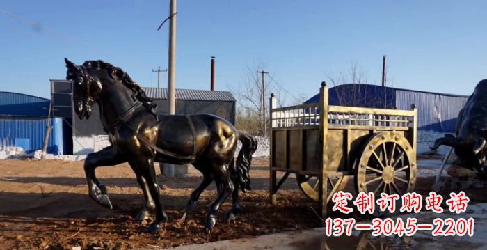 江西华丽复古,名车贵族,精美马车雕塑