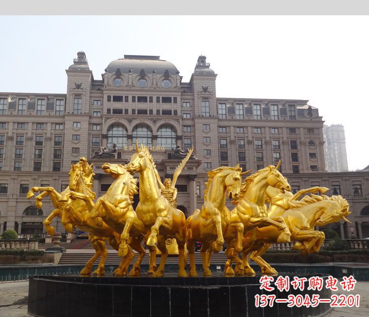 江西马动物铜雕,令您流连忘返