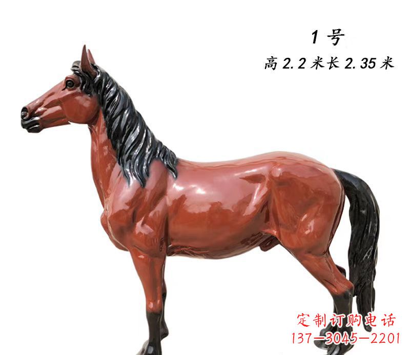 江西精美马雕塑让您尽情享受动物之美