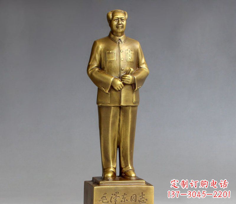 江西中领雕塑:最具创造力的毛主席人物铜雕
