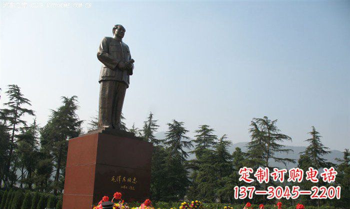 江西定制雕塑之毛主席铜雕