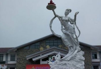 江西中领雕塑：传承石榴仙子雕塑