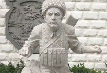 江西黄继光雕塑，传承着历史的经典