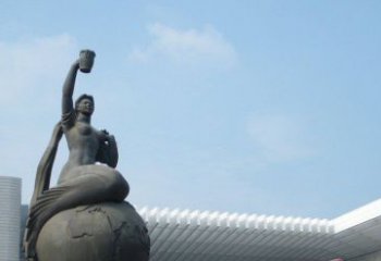 江西中领雕塑推出的精美雕塑——铜铸地球塑像，…