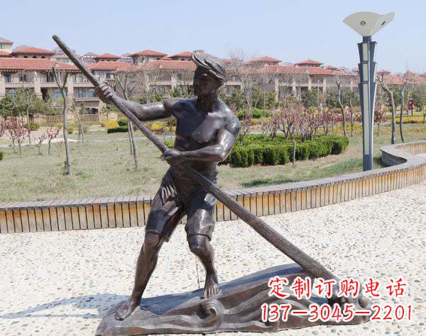 江西传道受业解惑的男子雕塑