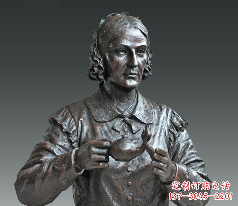 江西南丁格尔铜雕,尊贵雕塑定制