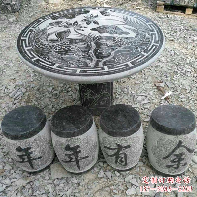 江西仿古石桌凳,雕刻雅致的完美