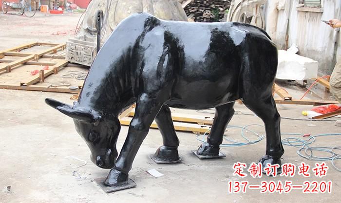 江西把传统牧场风情带回家,领雕塑的艺术牛雕塑等你来!