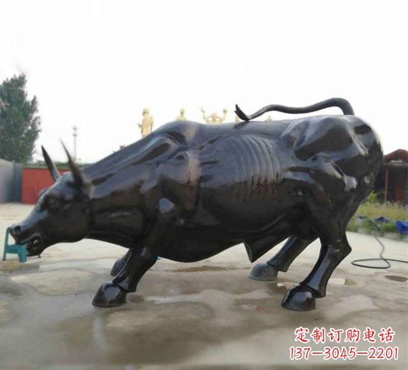 江西定制牛铜雕塑,品质卓越!