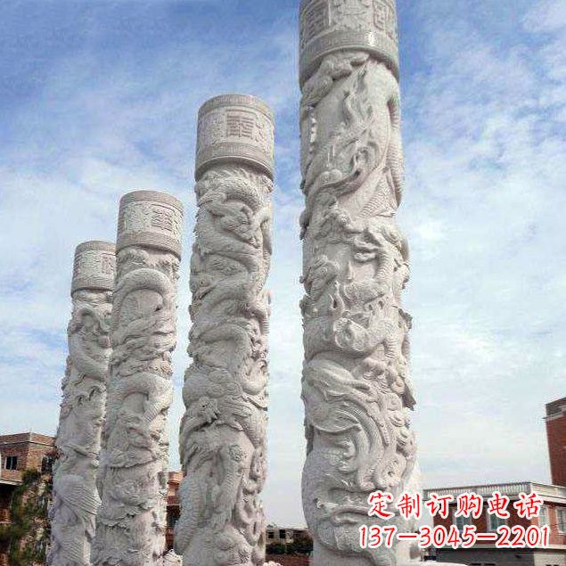 江西精美石雕龙雕塑,释放神秘力量