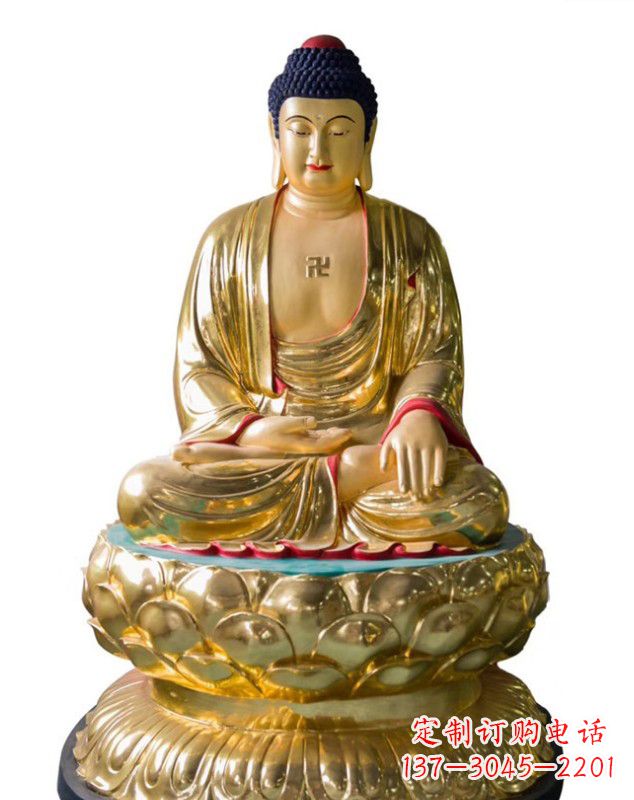 江西如来佛雕塑,神圣古朴艺术精品