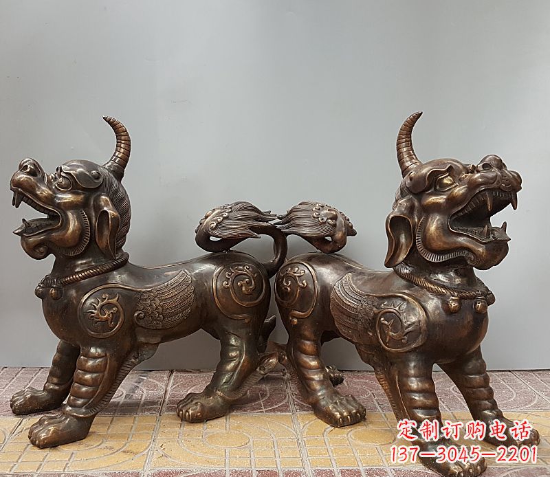 江西传统工艺:貔貅雕塑