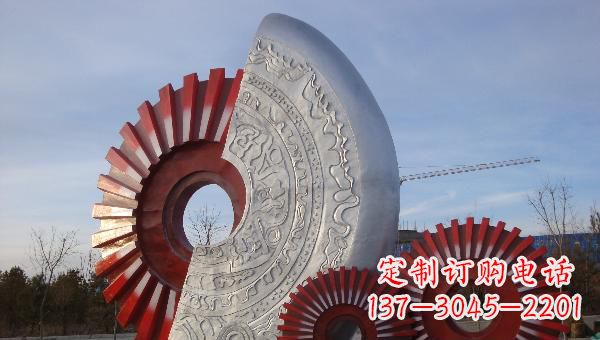 江西中领雕塑:螺旋雕塑,优雅静谧的力量