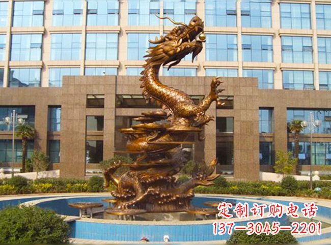 江西悠久传承高品质铜雕喷泉雕塑