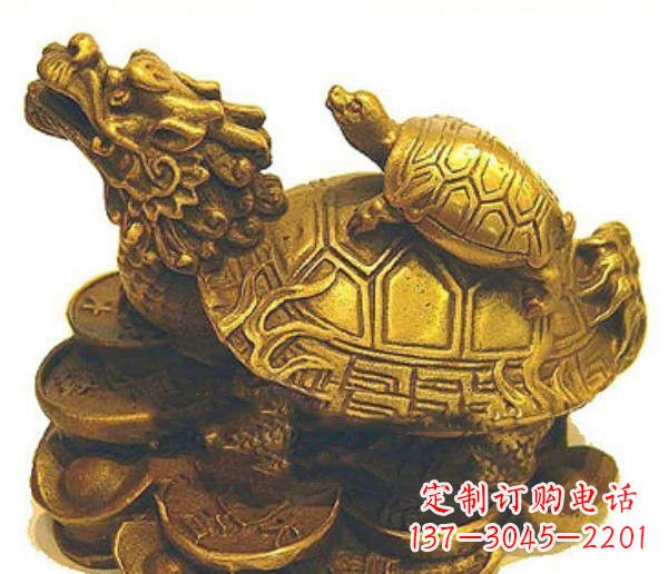 江西企业龙龟铜雕222