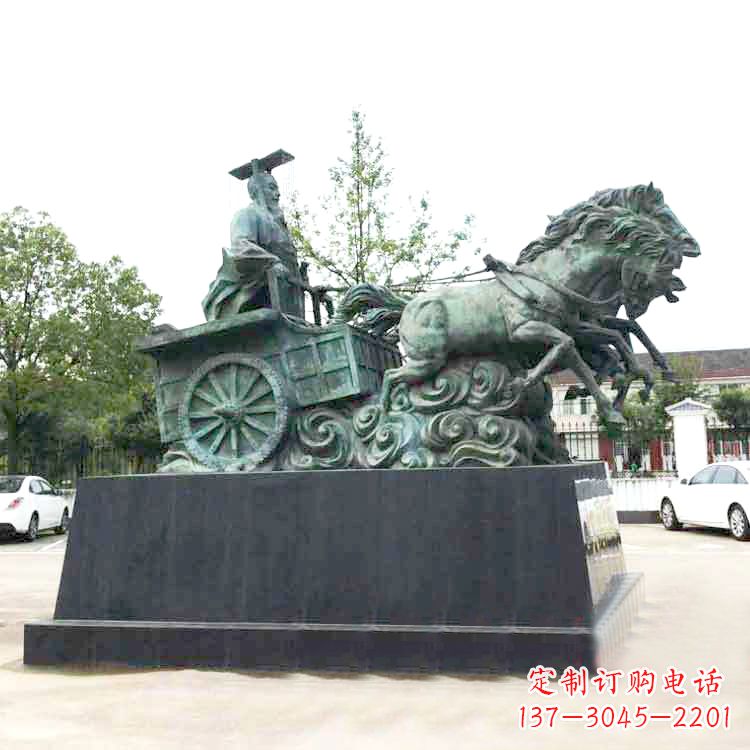 江西秦始皇雕塑,震撼历史魅力