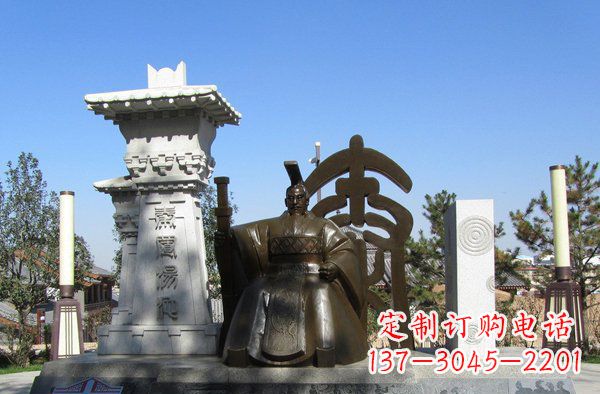 江西秦始皇雕塑,精致细腻,传承历史之美