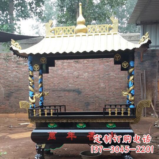 江西琴书侣文铜香炉|传承文雅风韵