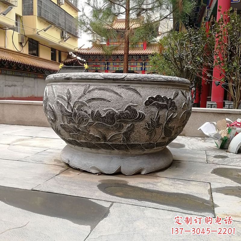 江西青石仿古鱼缸