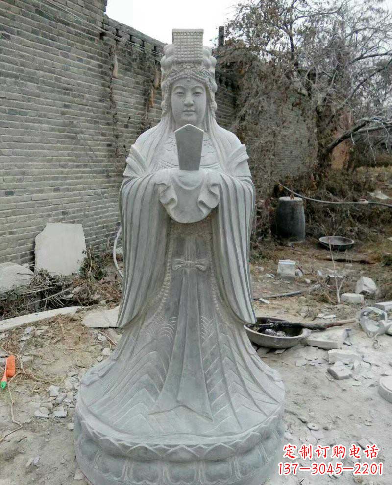 江西青石妈祖神像雕塑