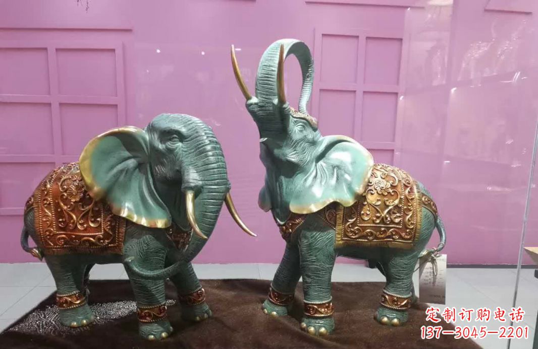 江西打造自己专属的青铜小象雕塑