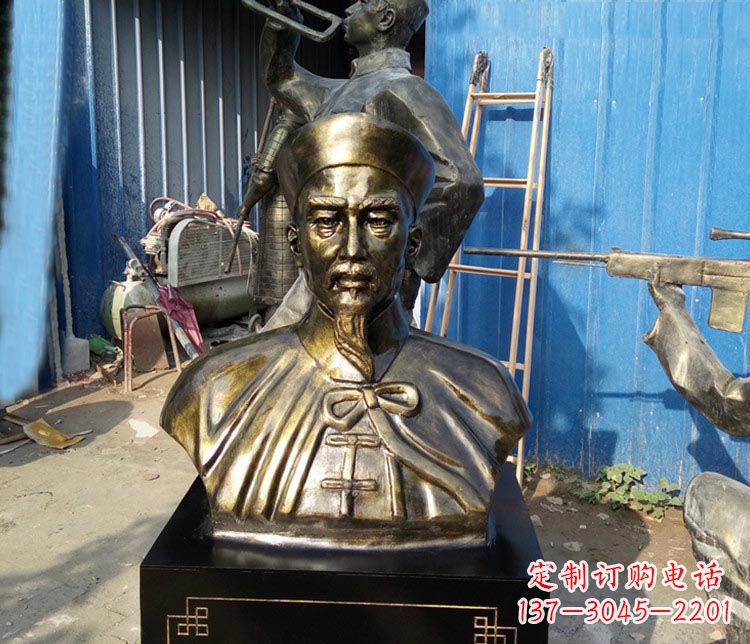 江西经典英雄,林则徐铜雕