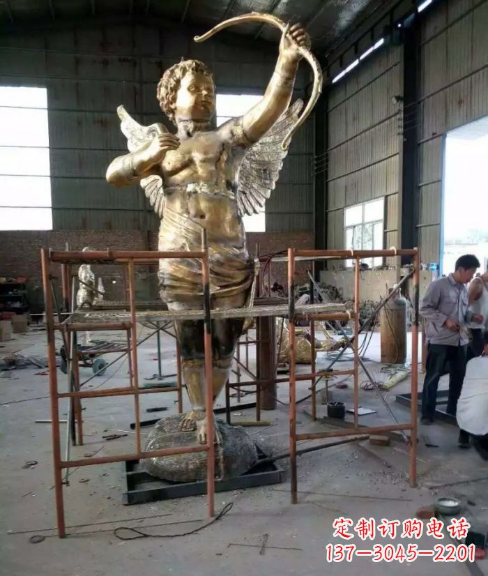 江西尊贵的丘比特铜雕塑