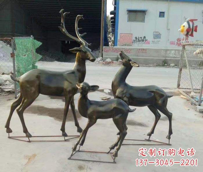 江西群雄逐鹿,铸就精致鹿雕