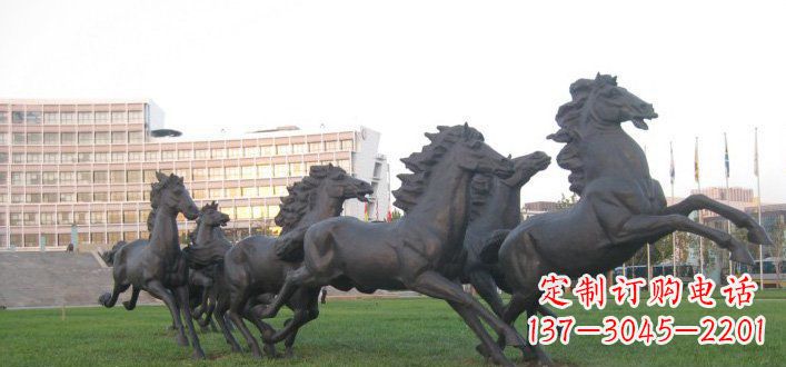 江西群马公园动物铜雕,让艺术描绘你的故事