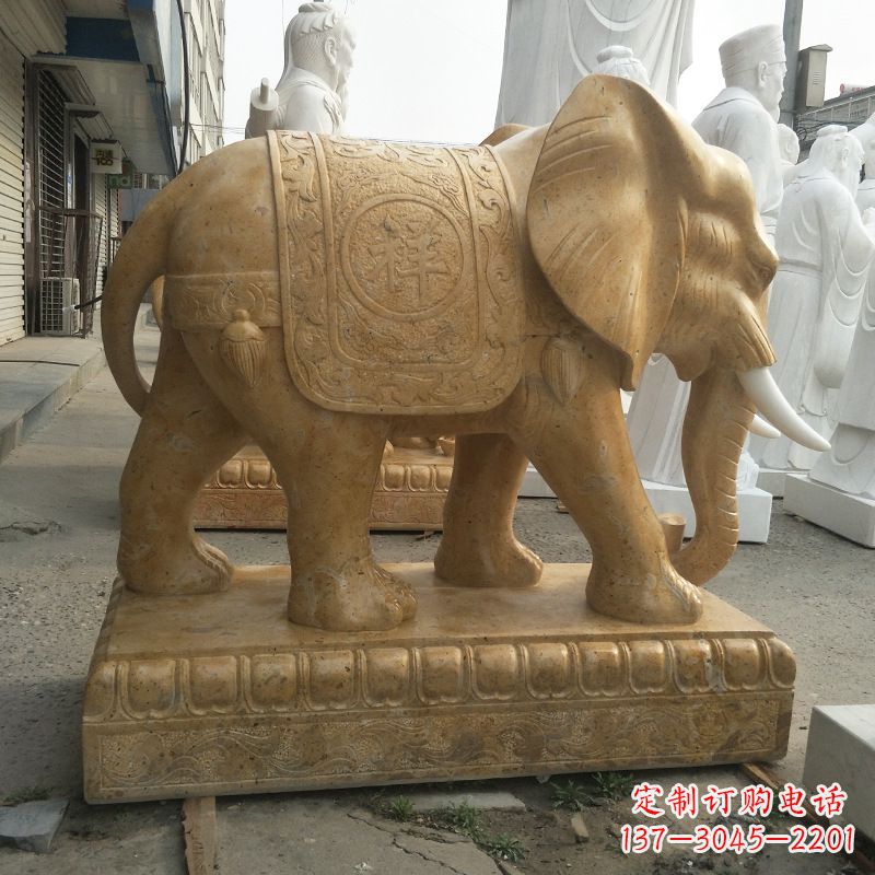 江西中领雕塑定制精美大象雕塑