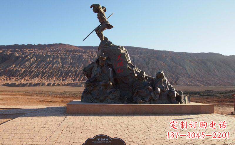 江西中领雕塑|唐僧铜雕雕塑定制