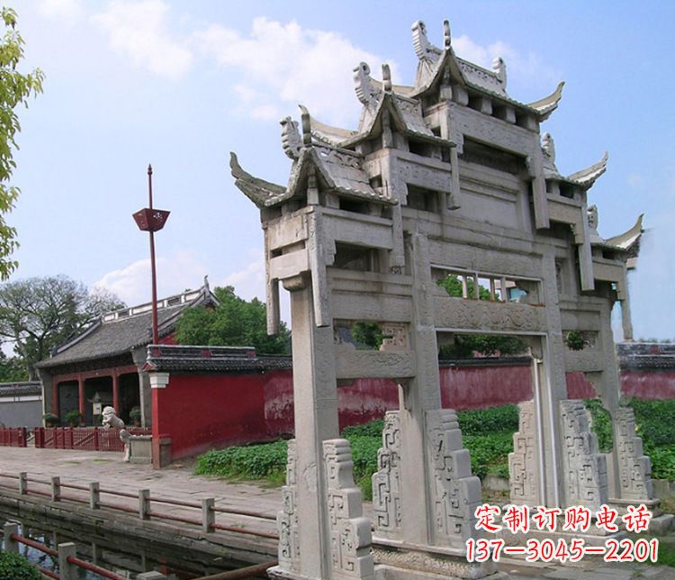 江西专业大型牌坊石雕制作