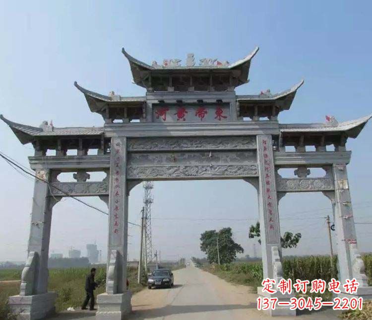 江西精品牌坊石雕,令您赞叹不已