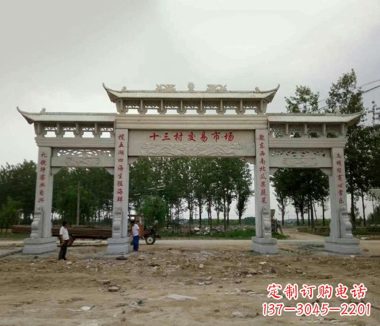 江西精美石牌坊雕塑,令你惊艳无比