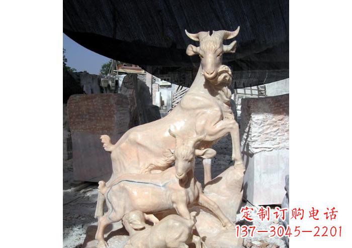 江西三阳开泰公园独特动物石雕
