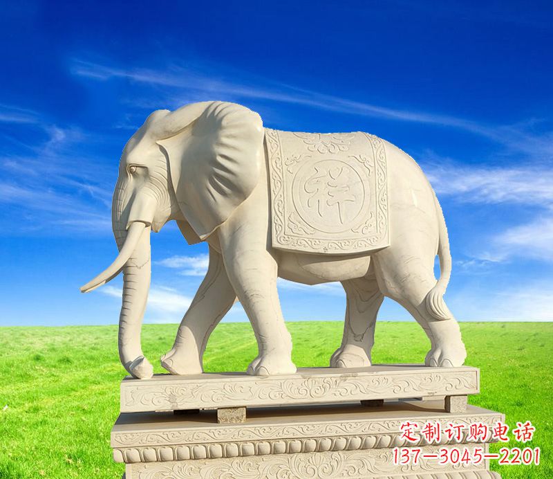 江西来自中领雕塑的精美大象雕塑