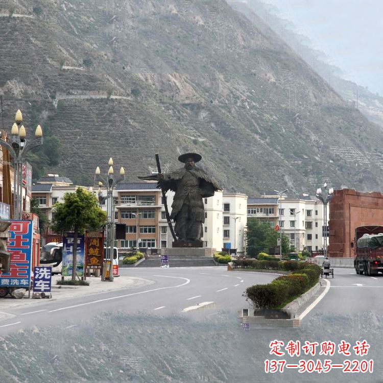 江西唯美雕塑--大禹城市街道景观雕像