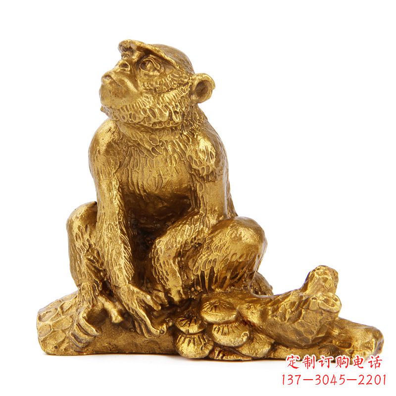 江西铸铜鎏金动物雕塑,给家居添彩